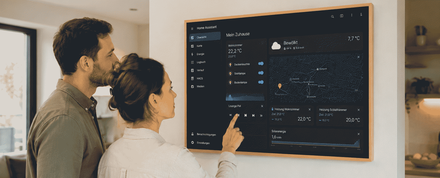 Home Assistant Display Panel - The Wall Is Becoming the Interface
