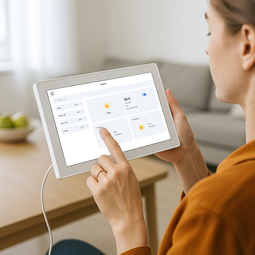 Digital Family Calendar Wi-Fi Sync