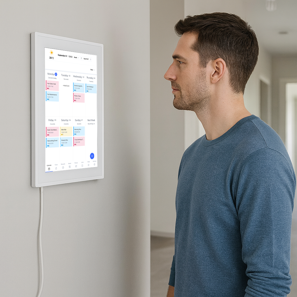 Digital Family Calendar Wi-Fi Sync