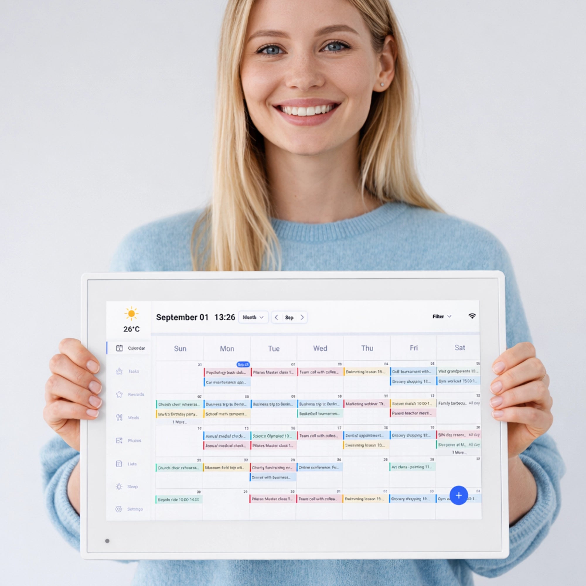 Digital Family Calendar Wi-Fi Sync