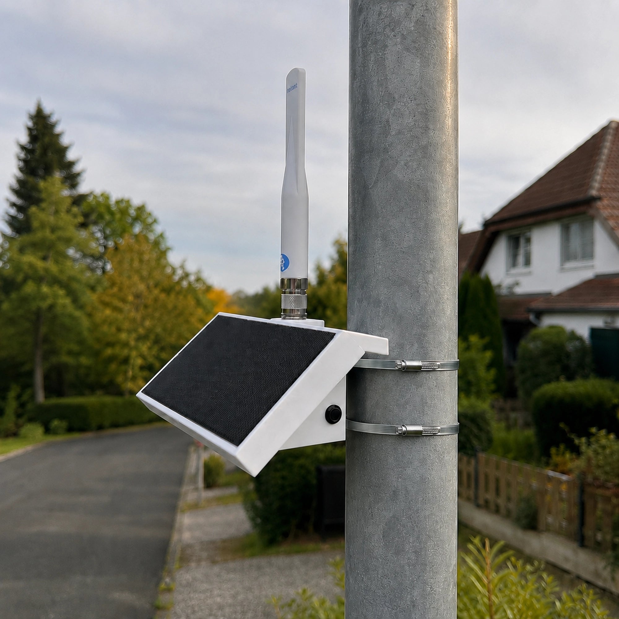 Solarbetriebener Outdoor-Meshtastic-Knoten