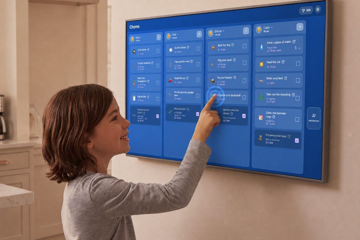 Welcome DAKBoard TouchHub! A Smarter Family Organization and New Home Command Center