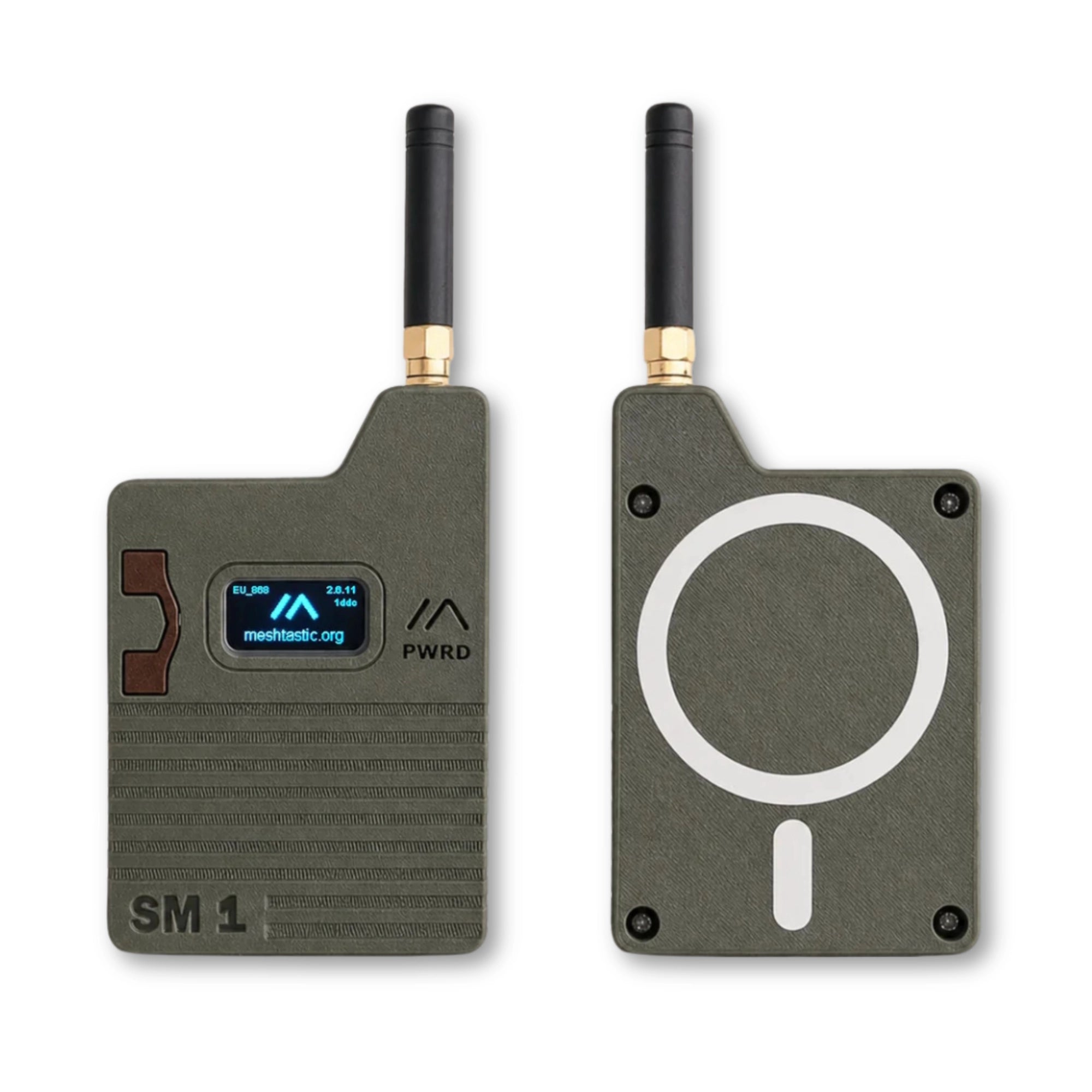 Meshtastic Heltec V3 Node mit MagSafe-Slim-Gehäuse