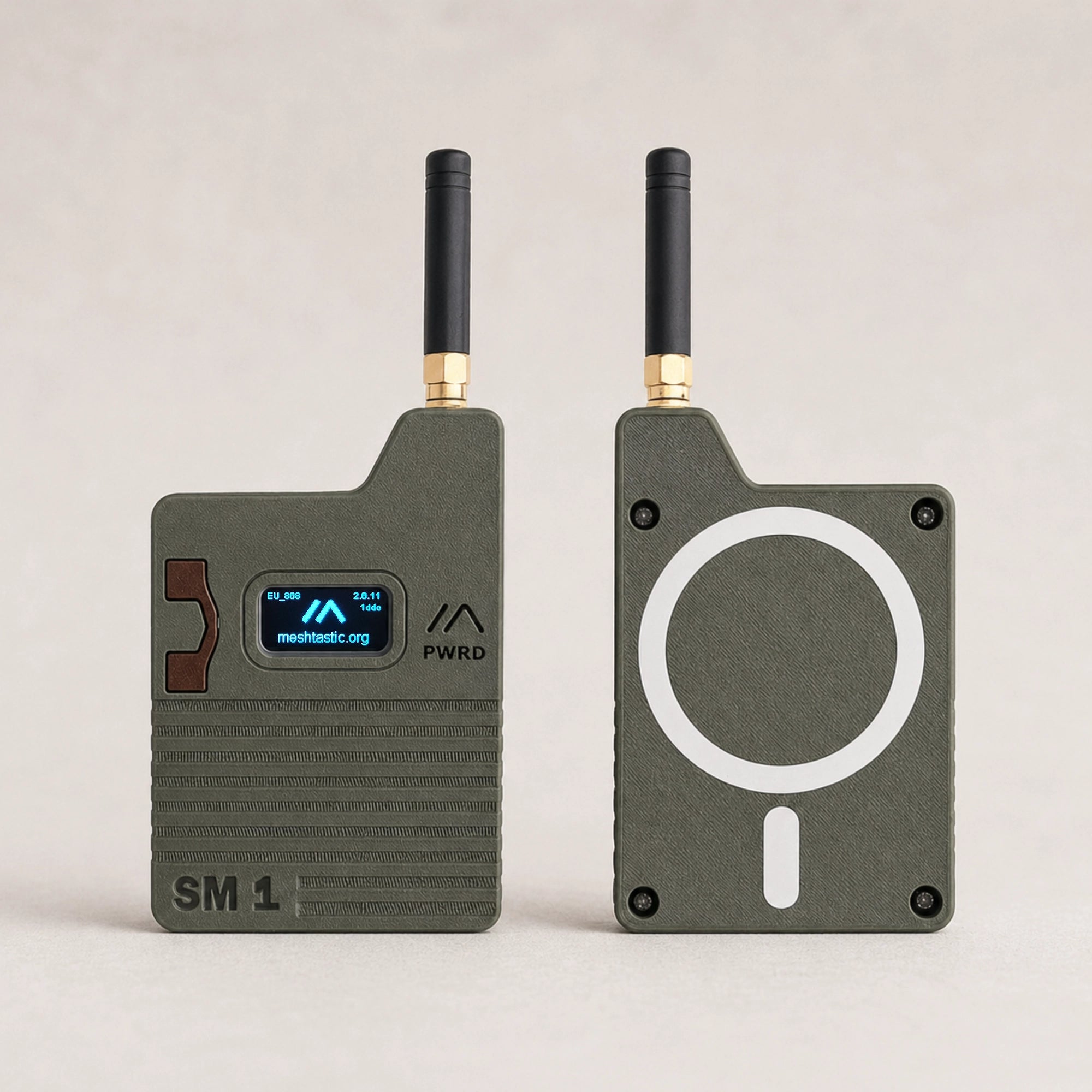 Meshtastic Heltec V3 Node with MagSafe Slim Case – LoRa Plug & Play Off-Grid Radio