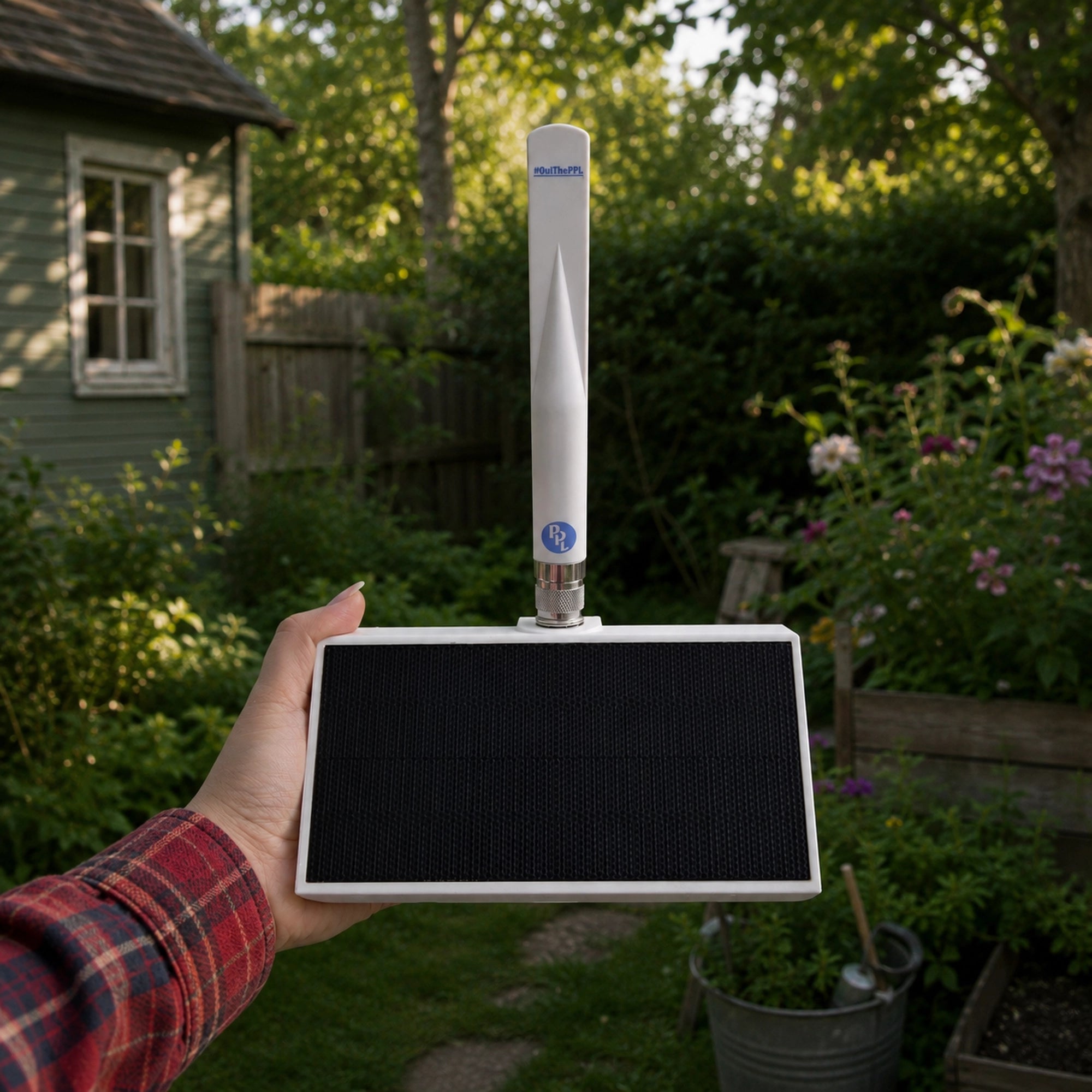 Solarbetriebener Outdoor-Meshtastic-Knoten