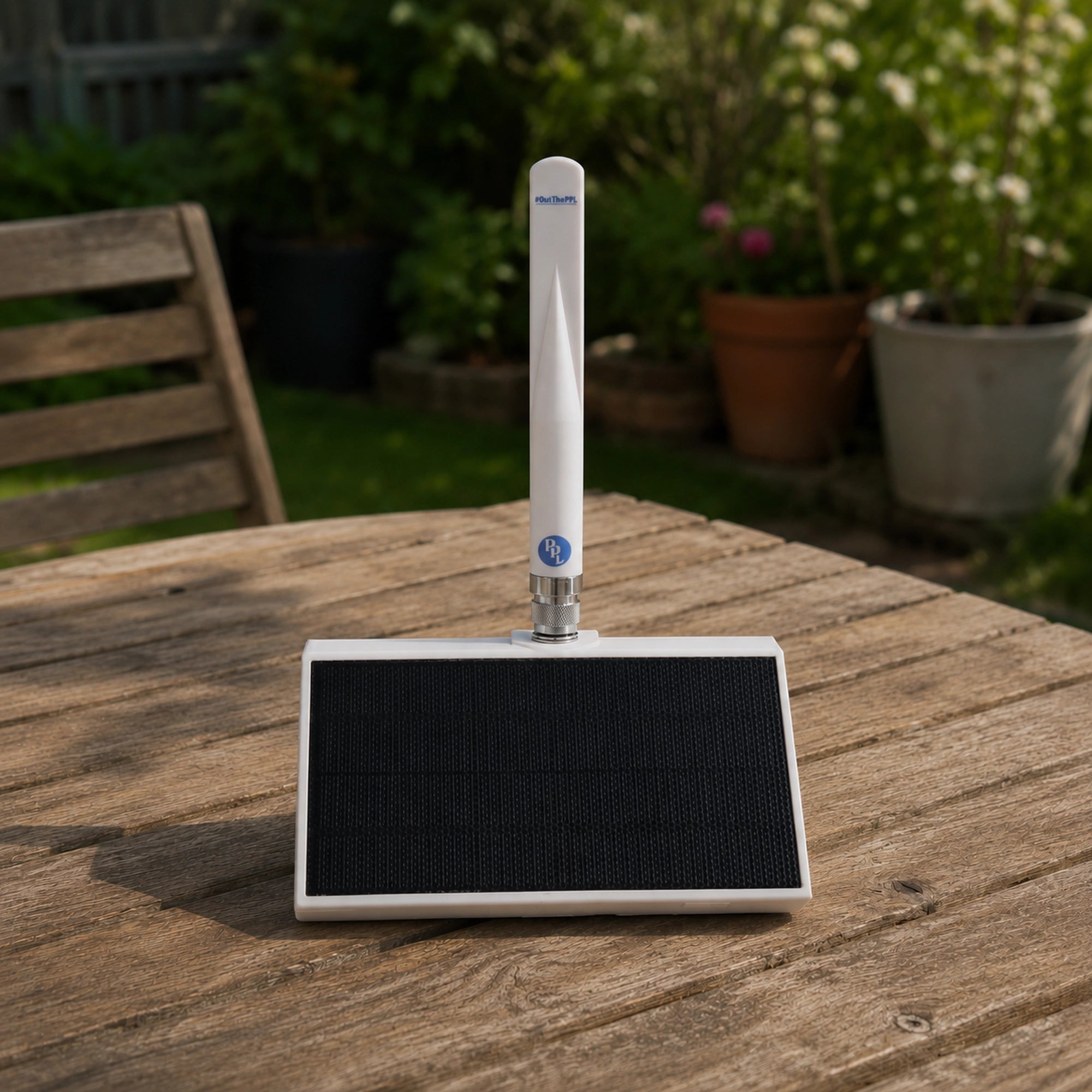 Solarbetriebener Outdoor-Meshtastic-Knoten