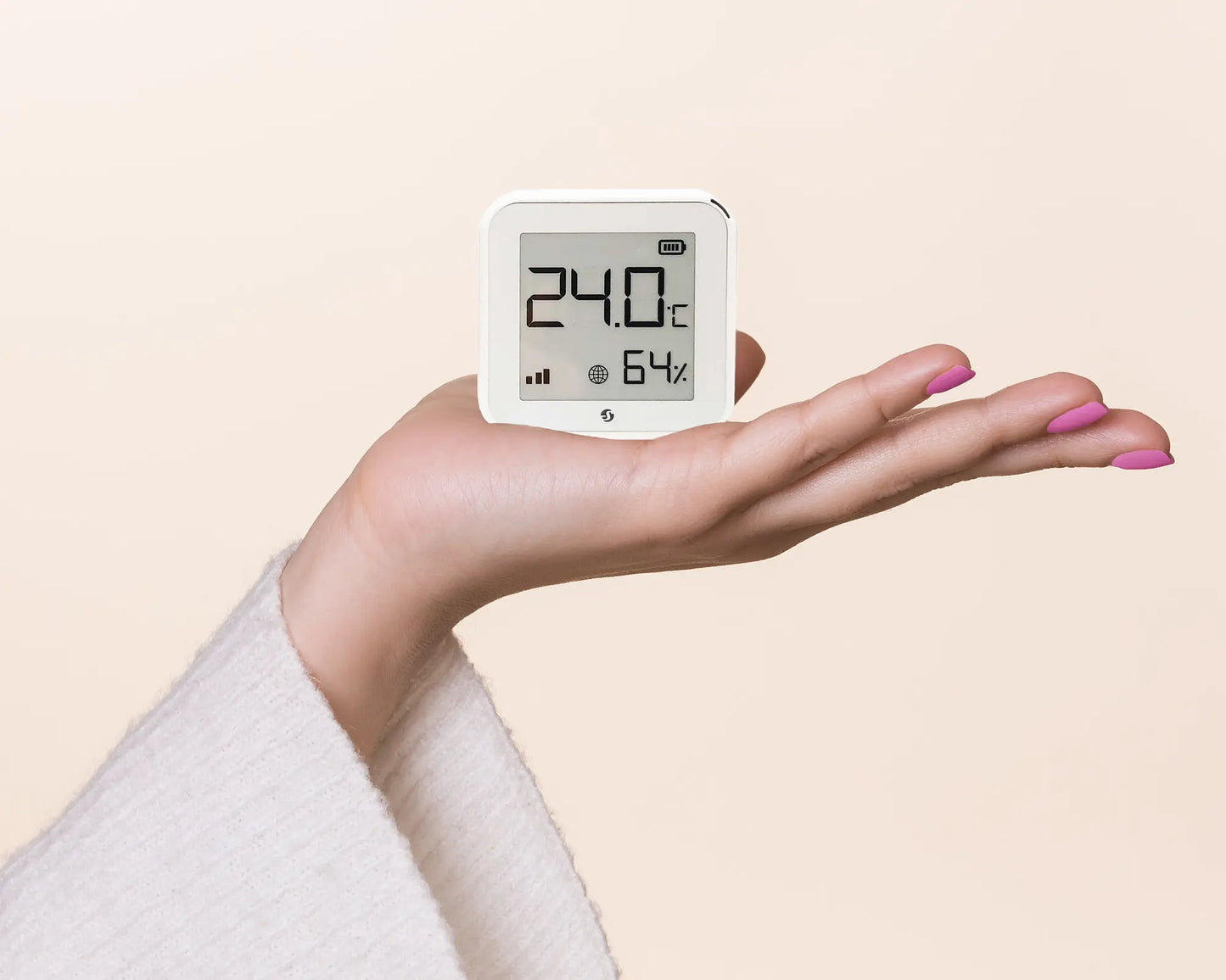 Smart Display 24 Inch met temperatuur- en vochtigheidssensor 